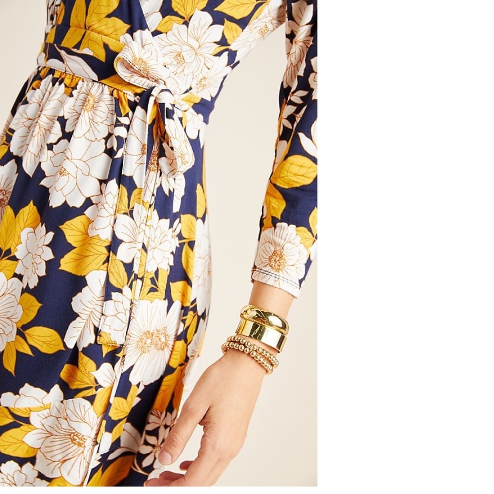 Anthropologie Angelique Wrap Mini Dress - Picture 3 of 7